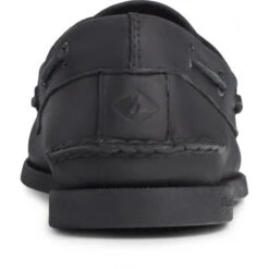 Sperry Men's Authentic Original Leather Boat Shoe In Black -Shoe Discount Store 0836981 4 1100x