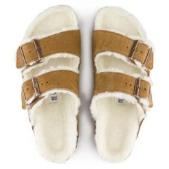 Birkenstock Arizona Shearling In Mink 8 Birkenstock Arizona Shearling In Mink -Shoe Discount Store 1 0 1001128 3 1100x