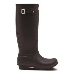 Hunter Women's Original Tall Insulated Rain Boots In Black