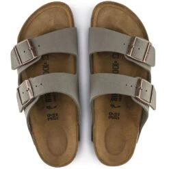 Birkenstock Arizona Birkibuc In Stone (Narrow Width) 8 Birkenstock Arizona Birkibuc In Stone (Narrow Width) -Shoe Discount Store 1 5 151213 top 1100x