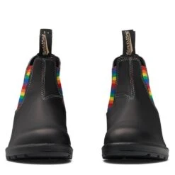 Blundstone Women's Original 2105 In Black With Rainbow Elastic And Contrast Stitching -Shoe Discount Store 2105 4 1 1100x