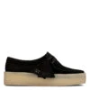 Clarks Women's Wallabee Cup In Black Nubuck -Shoe Discount Store 26158156 1343 1 1100x
