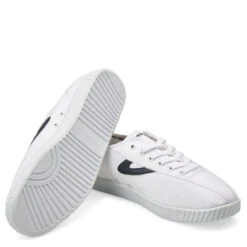 Tretorn Nylite Plus Canvas In White/Navy -Shoe Discount Store 480167031 4 1100x