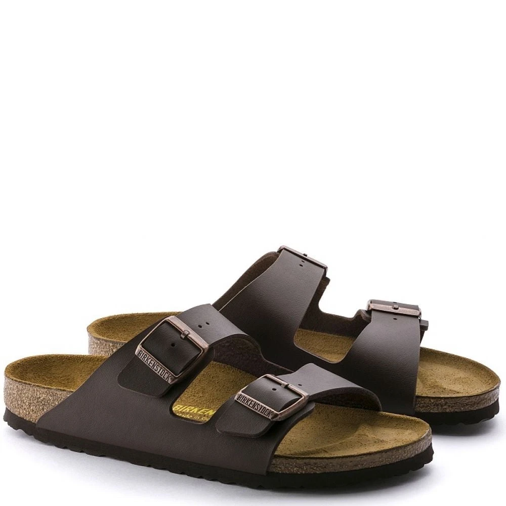 Birkenstock Arizona Birko-Flor In Dark Brown 4 Birkenstock Arizona Birko-Flor In Dark Brown - Image 2