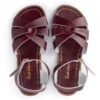 Salt Water Women's Original Sandal In Claret -Shoe Discount Store 817a sw original claret 3 2x 06c4e0fe 747d 409d 81fb 1e6e1485e96a 1100x