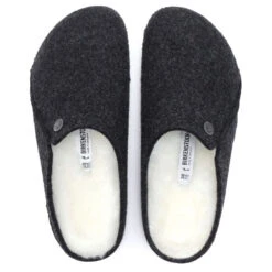Birkenstock Women's Zermatt Shearling Wool Felt In Anthracite (Narrow Width) 8 Birkenstock Women's Zermatt Shearling Wool Felt In Anthracite (Narrow Width) -Shoe Discount Store BI 1015084 2095 3 1100x
