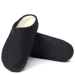 Birkenstock Women's Zermatt Shearling Wool Felt In Anthracite (Narrow Width) 9 Birkenstock Women's Zermatt Shearling Wool Felt In Anthracite (Narrow Width) -Shoe Discount Store BI 1015084 2095 4 1100x