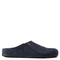 Birkenstock Men's Zermatt Shearling Wool Felt In Dark Blue