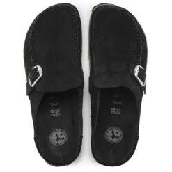 Birkenstock Buckley Suede Leather In Black (Narrow Width) -Shoe Discount Store BI 1017826 2073 4 1100x