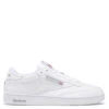 Reebok Women's Club C 85 In White/Sheer Grey -Shoe Discount Store RB AR0455 1051B 1 1100x