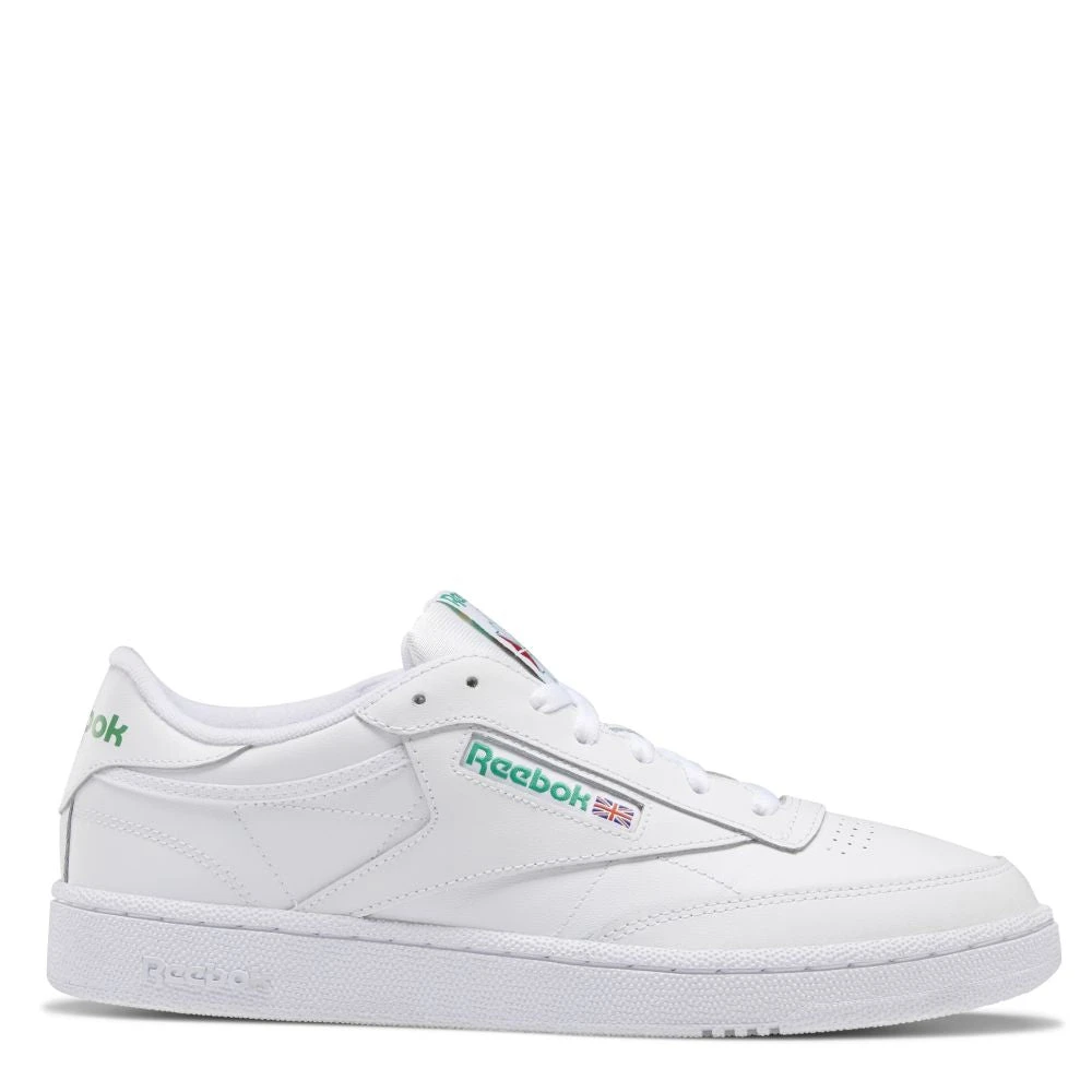 Reebok Women's Club C 85 In White/Green 3 Reebok Women's Club C 85 In White/Green