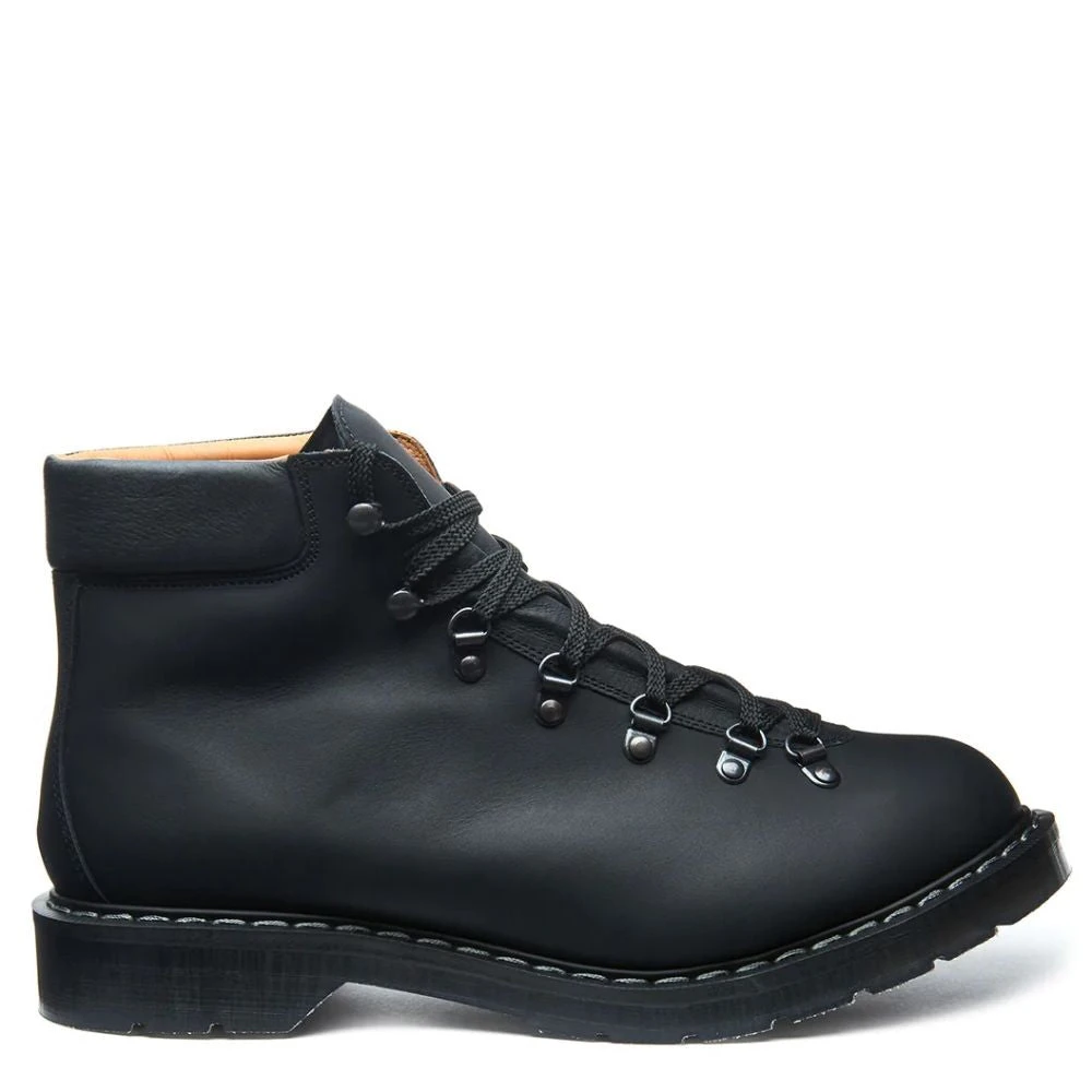 Solovair Urban Hiker In Black Greasy 3 Solovair Urban Hiker In Black Greasy