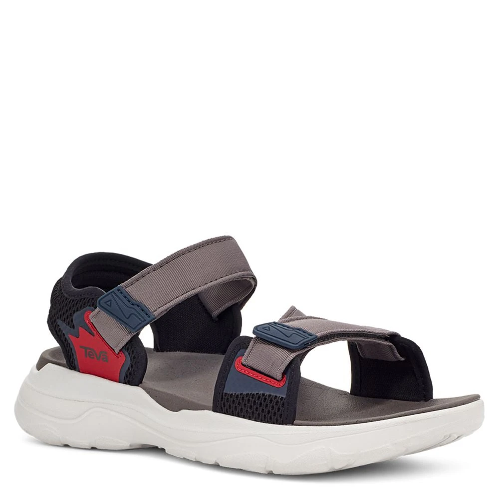 Teva Men's Zymic In Grey/Red 4 Teva Men's Zymic In Grey/Red - Image 2