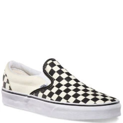 Vans Checkerboard Slip-On In Black/Off White 9 Vans Checkerboard Slip-On In Black/Off White -Shoe Discount Store b b 2 1100x