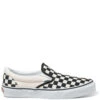Vans Checkerboard Slip-On In Black/Off White -Shoe Discount Store b b vans classic slip ons 0eyebww 1100x