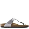 Birkenstock Gizeh Birko-Flor In Silver -Shoe Discount Store b i birkenstock gizeh birk flor silver 43853 1 1100x