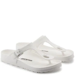Birkenstock Women's Gizeh EVA In White -Shoe Discount Store b i birkenstock gizeh eva white 128403 3 1100x