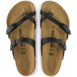Birkenstock Mayari Birko-Flor In Black -Shoe Discount Store b i birkenstock mayari birko flor black 71791 4 1100x
