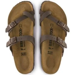 Birkenstock Mayari Birko-Flor Nubuck In Mocha -Shoe Discount Store b i birkenstock mayari birko flor nubuck mocha 71063 4 1100x