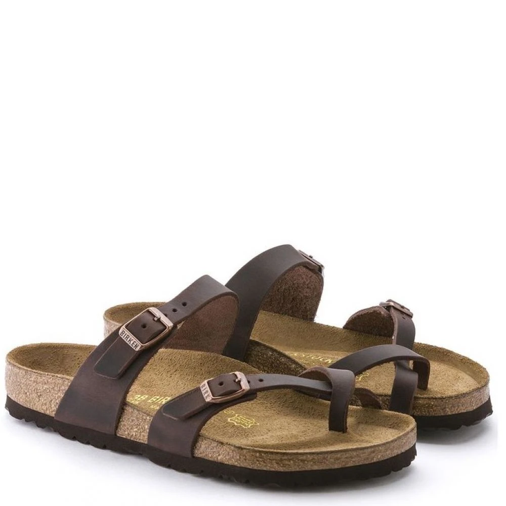 Birkenstock Women's Mayari Oiled Leather In Habana 5 Birkenstock Women's Mayari Oiled Leather In Habana - Image 3