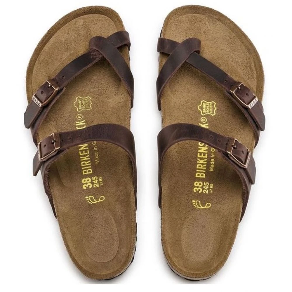 Birkenstock Women's Mayari Oiled Leather In Habana 6 Birkenstock Women's Mayari Oiled Leather In Habana - Image 4