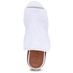 Bueno Women's Cara Heeled Sandal In White -Shoe Discount Store bu cara wht 1196 3 1100x