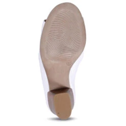 Bueno Women's Cara Heeled Sandal In White -Shoe Discount Store bu cara wht 1196 4 1100x