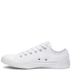 Converse Chuck Taylor All Star Mono Canvas Low Top In White Mono -Shoe Discount Store c n cn 1u647 756 2 done 1100x