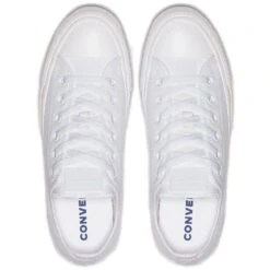 Converse Chuck Taylor All Star Mono Canvas Low Top In White Mono -Shoe Discount Store c n cn 1u647 756 3 done 1100x