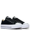 Converse Women's Chuck Taylor All Star Lift Low Top In Black -Shoe Discount Store c o convers chuck taylor all star lift low top black 560250c 5 1100x