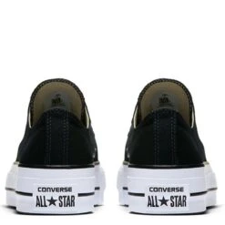 Converse Women's Chuck Taylor All Star Lift Low Top In Black -Shoe Discount Store c o convers chuck taylor all star lift low top black 560250c 6 1100x