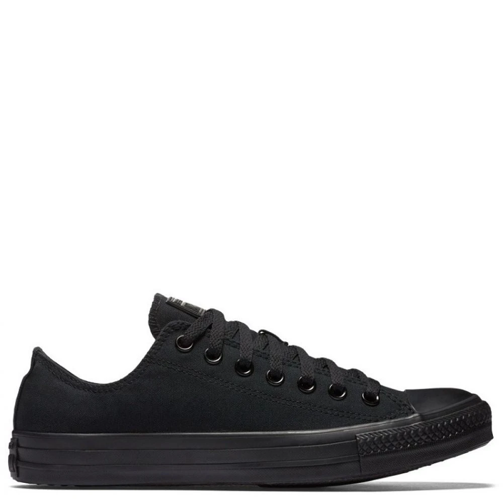 Converse Chuck Taylor All Star Mono Canvas Low Top In Black Monochrome 3 Converse Chuck Taylor All Star Mono Canvas Low Top In Black Monochrome
