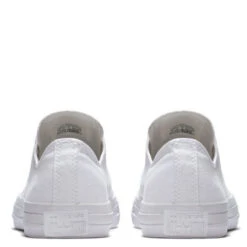 Converse Chuck Taylor All Star Mono Canvas Low Top In White Mono -Shoe Discount Store c o converse chuck taylor all star monochrome canvas low top white 1u647 5 1100x