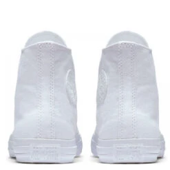 Converse Chuck Taylor All Star Mono Canvas High Top In White Monochrome -Shoe Discount Store c o converse chuck taylor all star monochrome high top white 1u646 5 1100x