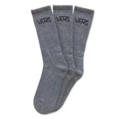 Vans Crew Sock In Heather Grey (Medium)