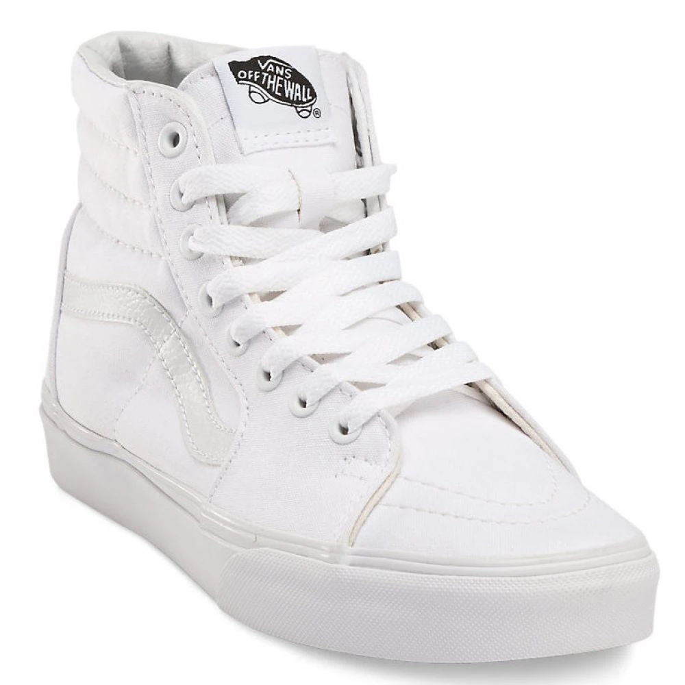 Vans SK8-Hi In True White 4 Vans SK8-Hi In True White - Image 2