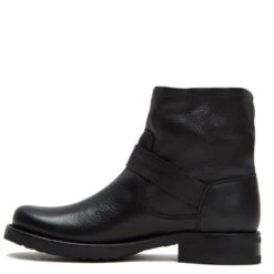 Frye Women's Veronica Bootie In Black/Soft Full Grain -Shoe Discount Store fy 70543 blk 1091 3 1100x