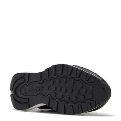 Reebok Women's Classic SP Vegan In Core Black/Pure Grey 7 -Shoe Discount Store gx8692 3 footwear photography bottom view white 1100x