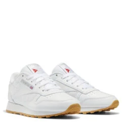 Reebok Women's Classic Leather In Ftwr White/Pure Grey 3/Reebok Rubber Gum-03 8 Reebok Women's Classic Leather In Ftwr White/Pure Grey 3/Reebok Rubber Gum-03 -Shoe Discount Store gy0956 2 1100x