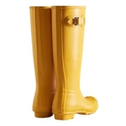 Hunter Women's Original Tall Rain Boots In Yellow 7 Hunter Women's Original Tall Rain Boots In Yellow -Shoe Discount Store ht wft1000rma ryl k 3 1100x