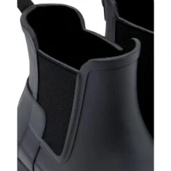 Hunter Women's Refined Slim Fit Chelsea In Black -Shoe Discount Store hunter 5 1100x