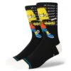 Stance X The Simpsons Troubled Crew In Black -Shoe Discount Store in a555d22tro 1 1100x