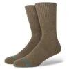 Stance Classic Crew Icon In Green -Shoe Discount Store in m311d14ico grn 1 1100x