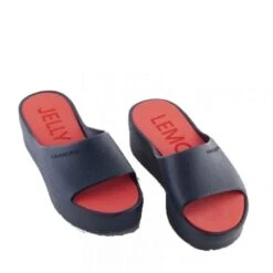 Lemon Jelly Women's Sunny In Navy/Red 11 Lemon Jelly Women's Sunny In Navy/Red -Shoe Discount Store l e le sun09 106 2 1100x