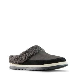 Cougar Women's Liliana Suede Mule In Black/Pewter 8 Cougar Women's Liliana Suede Mule In Black/Pewter -Shoe Discount Store liliana silky sude faux curly sherling pewter black 2 w 1100x