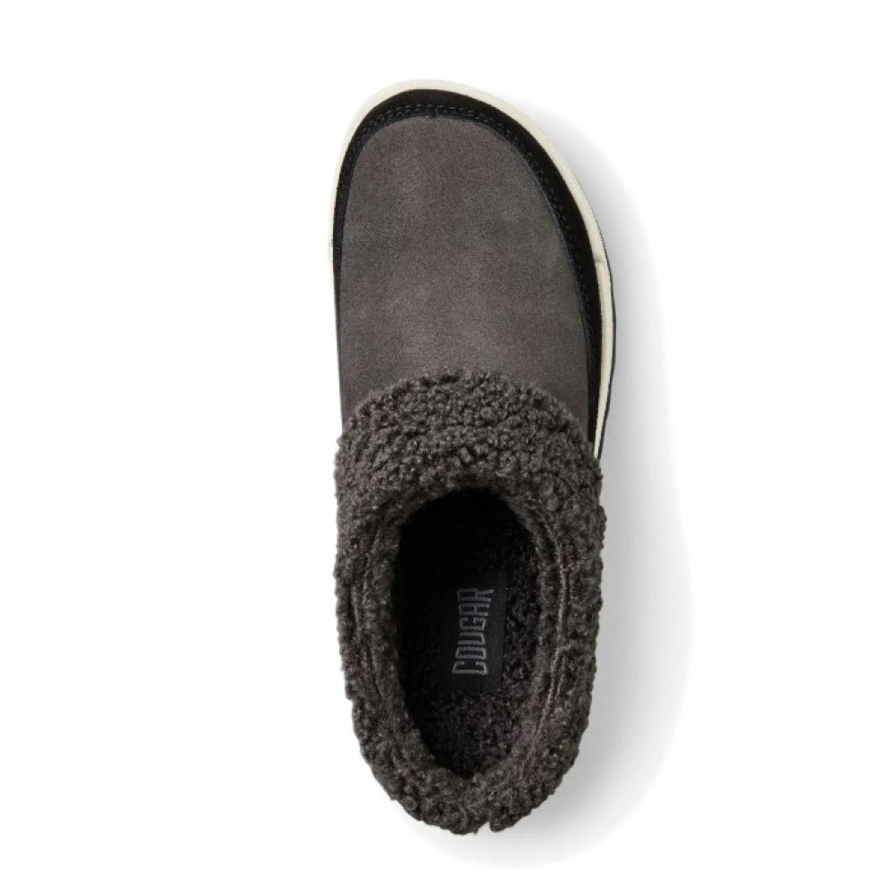 Cougar Women's Liliana Suede Mule In Black/Pewter 6 Cougar Women's Liliana Suede Mule In Black/Pewter - Image 4