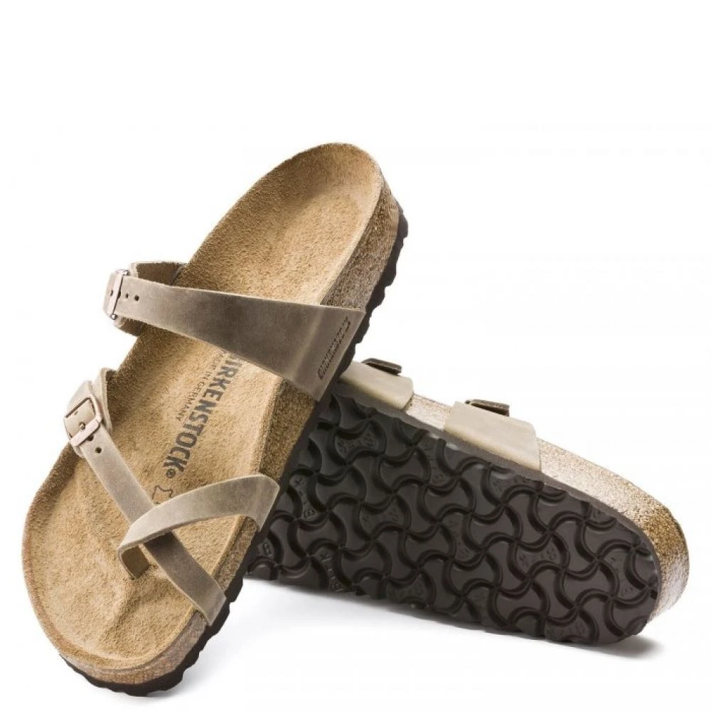 Birkenstock Women's Mayari Oiled Leather In Tobacco Brown 6 Birkenstock Women's Mayari Oiled Leather In Tobacco Brown - Image 4