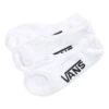 Vans Classic Super No Show Sock In White (Large) -Shoe Discount Store noshow white1 1100x