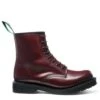 Solovair 8 Eye Derby Boot In Oxblood Hi-Shine -Shoe Discount Store s8551oxg 104 1 1100x