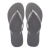Havaianas Women's Slim Flip Flop In Steel Grey -Shoe Discount Store s l slimsilver 1 1100x